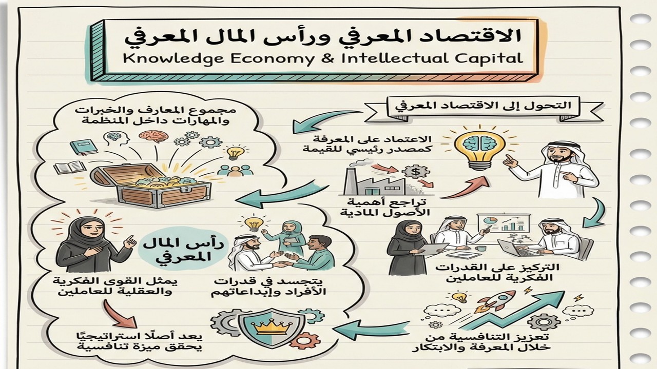 الاقتصاد المعرفي ورأس المال المعرفي Knowledge Economy & Intellectual Capital