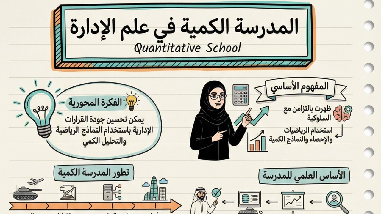المدرسة الكمية في علم الإدارة Quantitative School