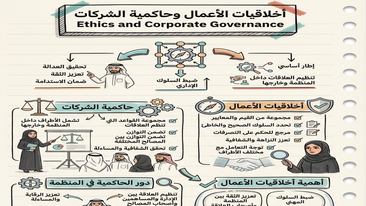 أخلاقيات الأعمال وحوكمة الشركات Ethics and Corporate Governance